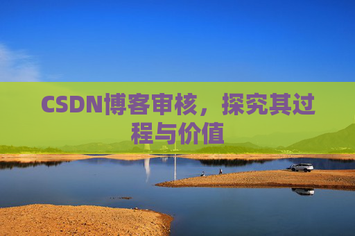 CSDN博客审核,探究其过程与价值